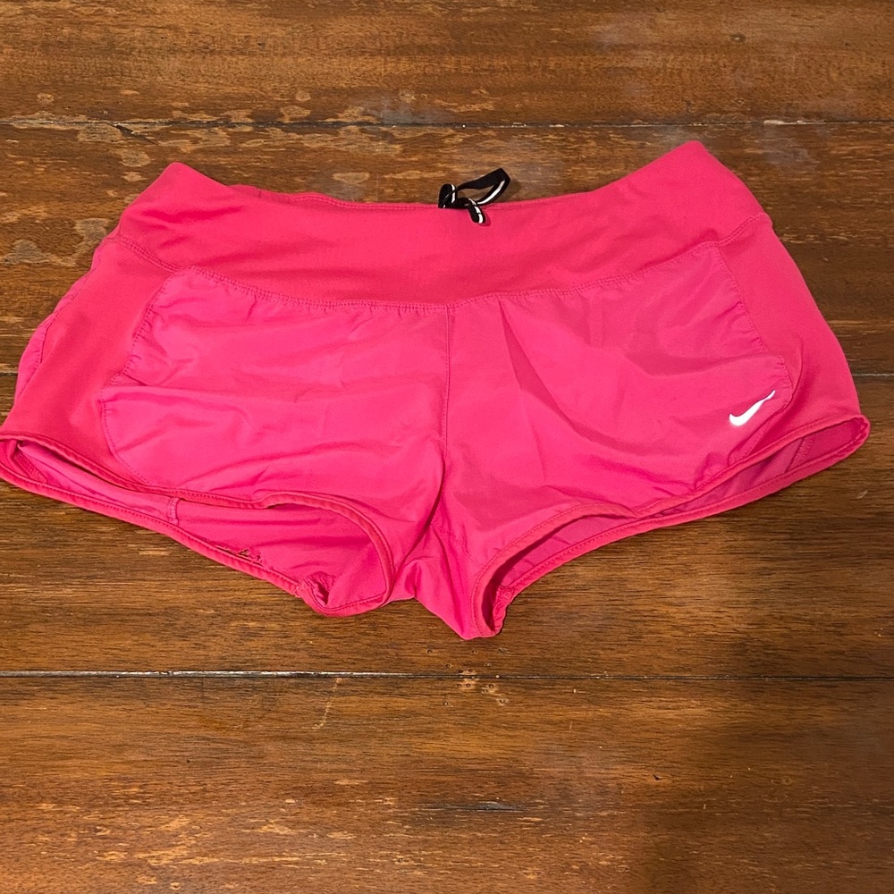 Nike Women’s Bright Pink Athletic Running Shorts